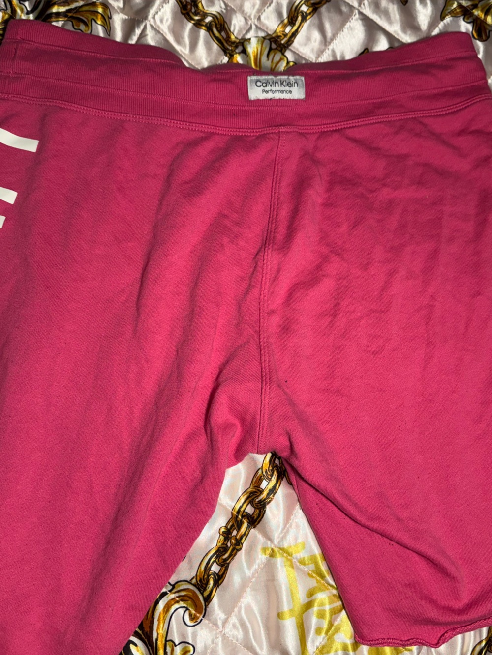 Calvin Klein Hot Pink Cotton Bike Shorts